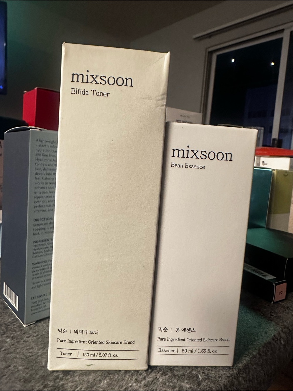 Mixsoon Bundle Bifida Toner & Bean Essence
